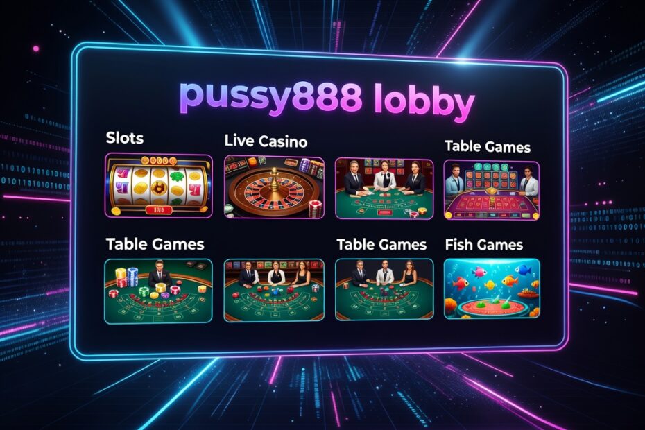 Feature image for an article about: pussy888 lobby